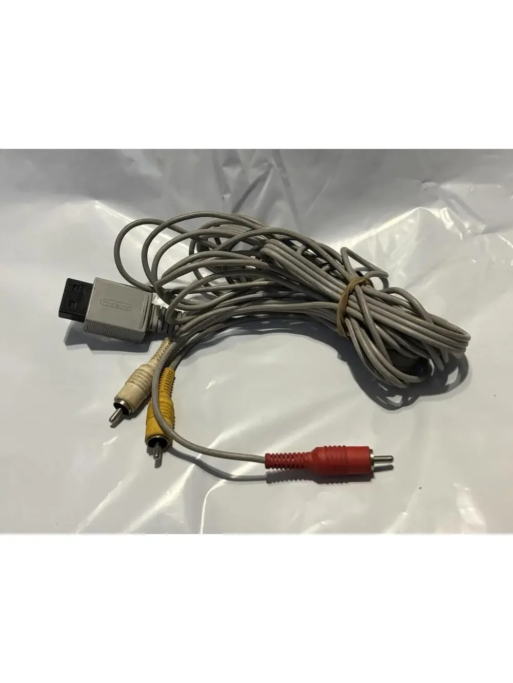 Nintendo Wii A/V AV RCA Audio Video Composite Cable Cord Genuine OEM RVL-009